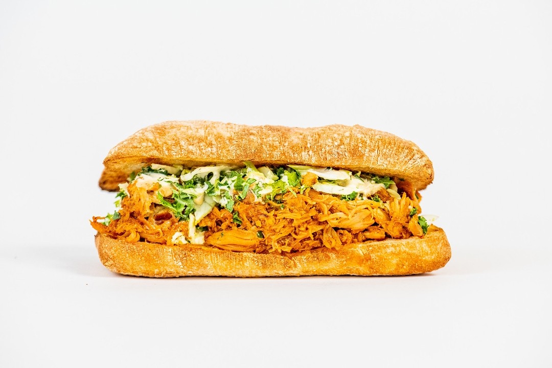 Pulled Barbecue Chicken Sandwich