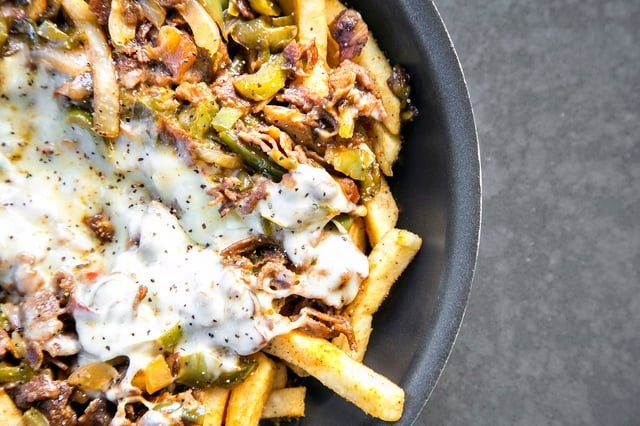Philly Cheese Fries Tray