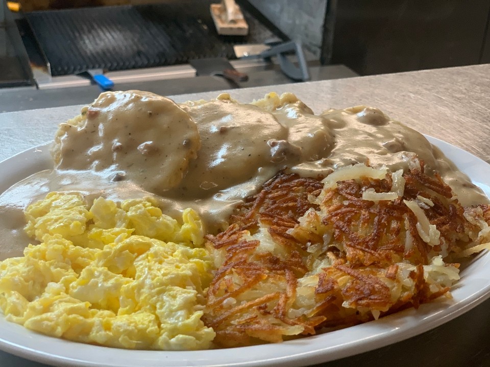Country Biscuits  & Gravy
