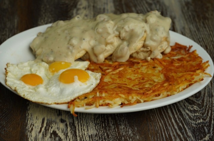 Biscuits and Gravy Breakfast