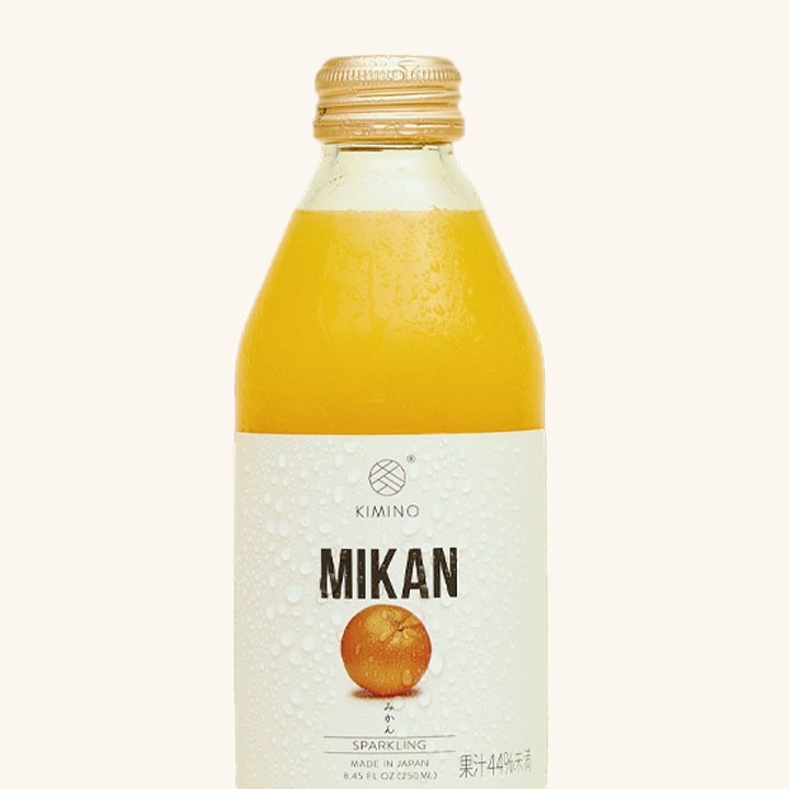 ORANGE SPARKLING JUICE - KIMINO