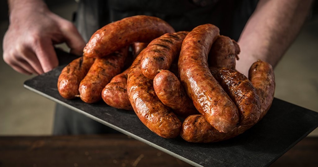 Smoked Andouille/Kielbasa Mixed Sausage