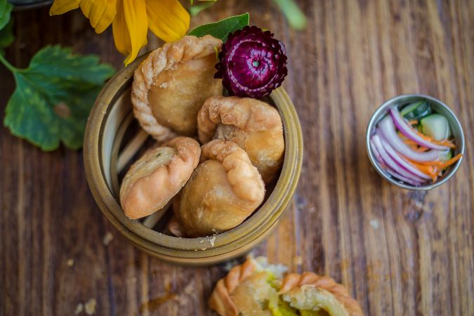 Sweet Taro Puffs