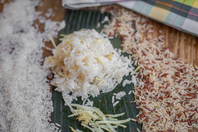 Ginger Garlic Rice