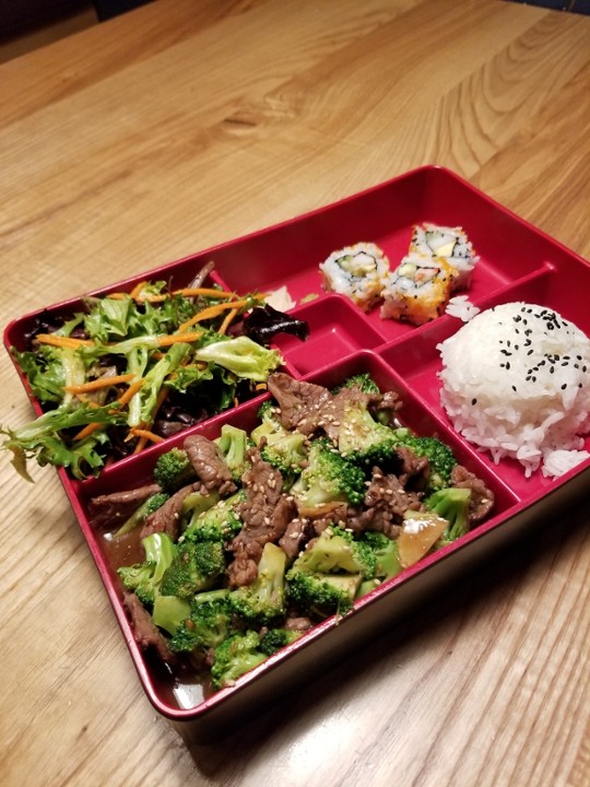Steak & Broccoli Bento