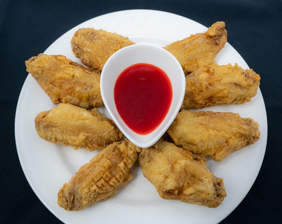 Deep Fried Chicken Wings (8 pcs) 炸雞翅 Web