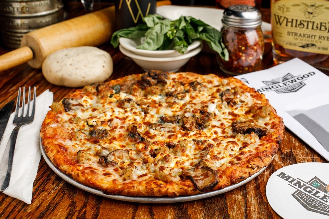 Sausage Goat Cheese Pizza