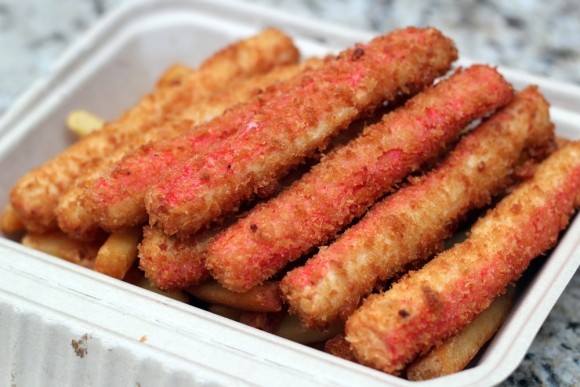 7 Fried Crabsticks Only