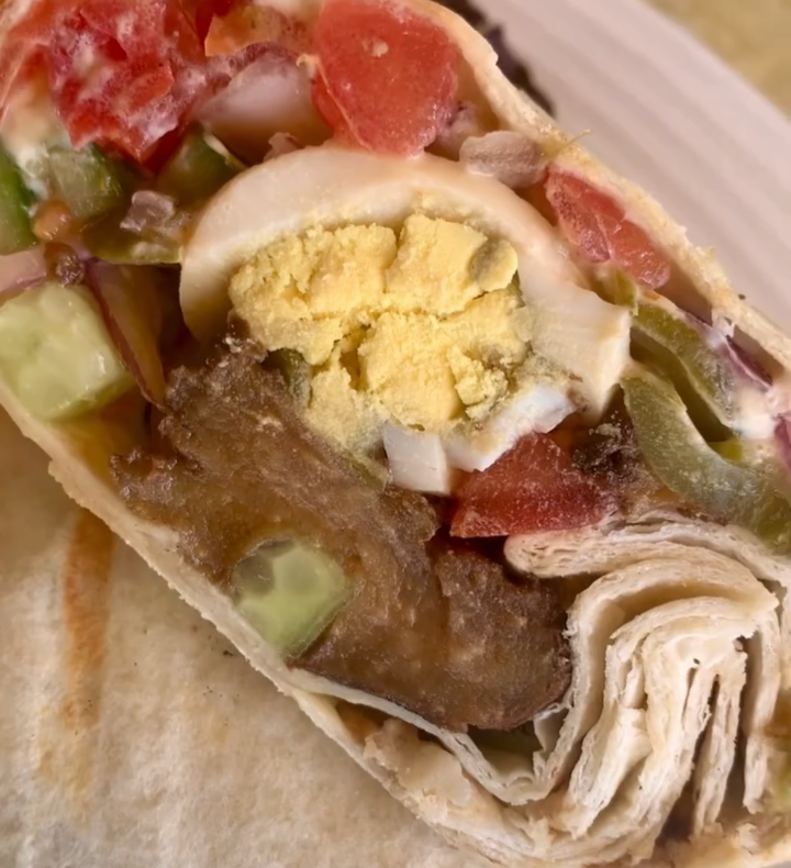 Sabich Wrap