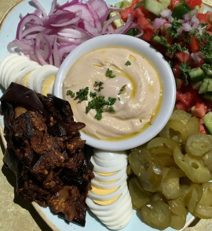 Sabich Plate