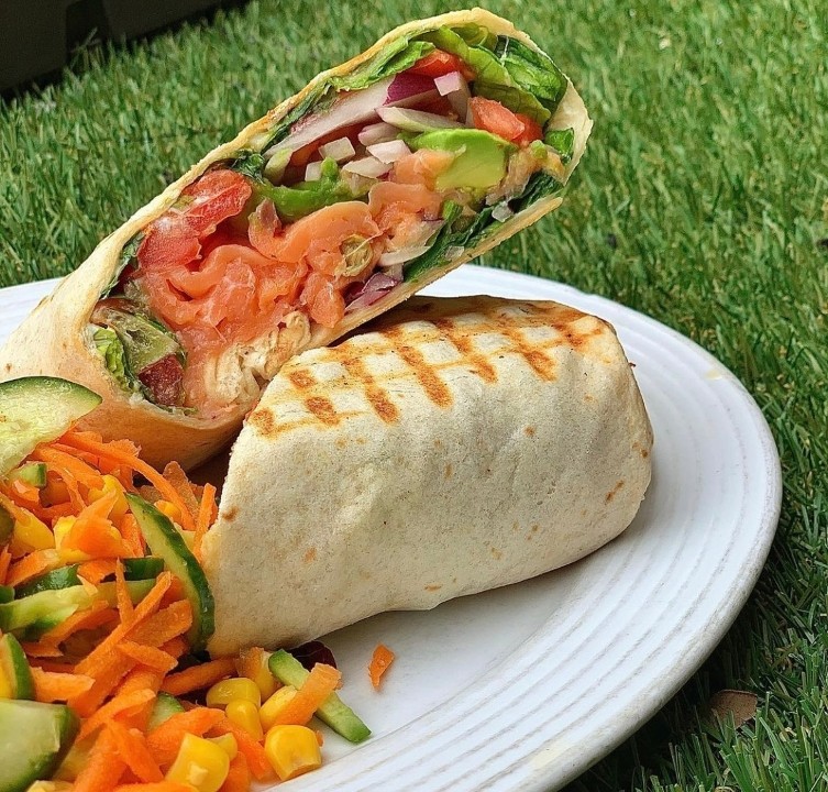 Smoked Salmon Wrap