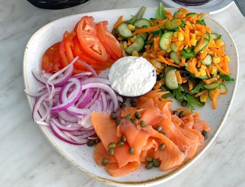 Smoked Salmon Plate