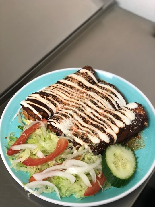 Enchiladas de Mole