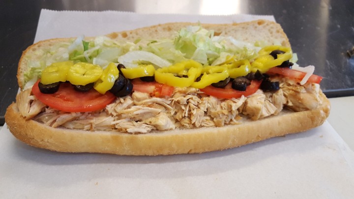 Whole Chicken Cheesesteak Sub