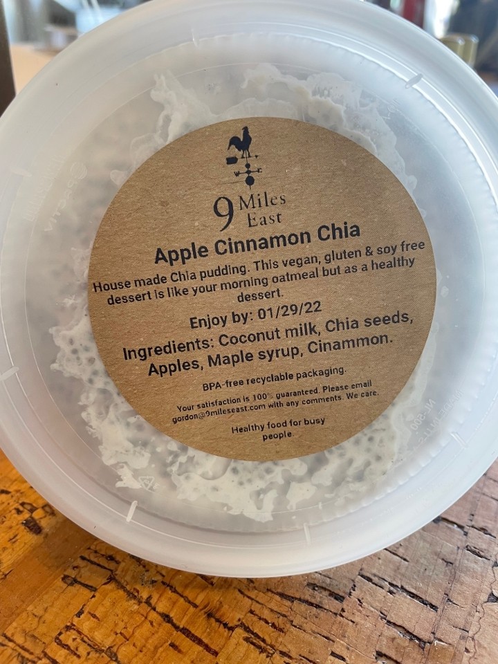 Chia (flavor changes weekly)