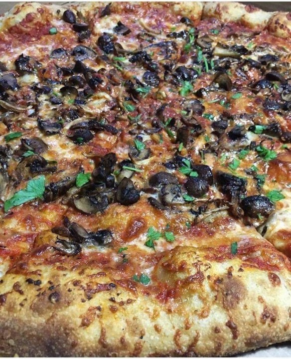 Sauteed Mushroom Pizza