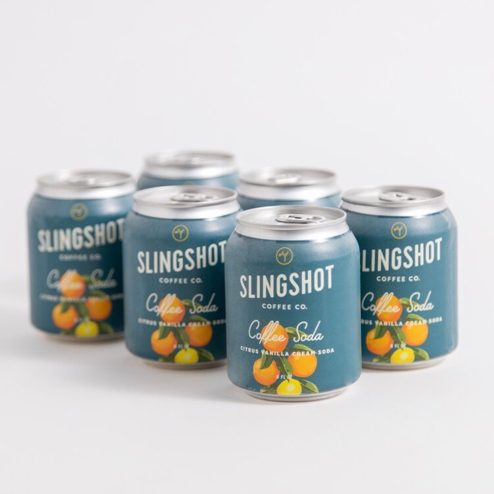 Slingshot Citrus Vanilla Coffee Soda