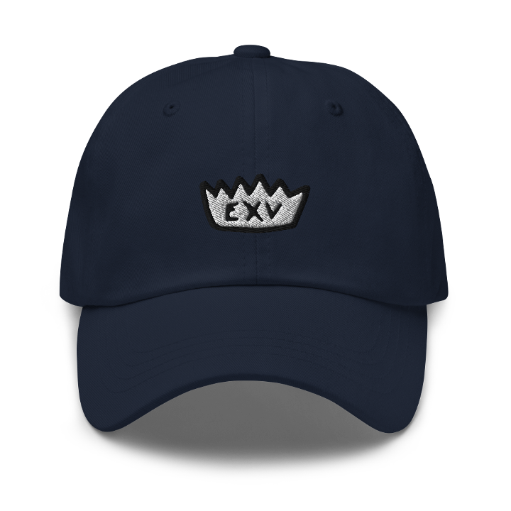 EXV Crown "dad-hat" (navy)
