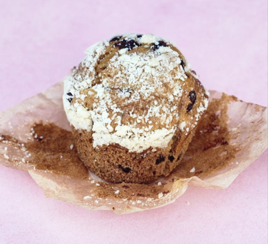 Gluten Free Chocolate Chip Crumble Muffin