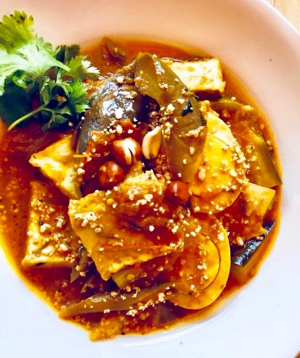 Bamboo Tofu  Curry (Myit Hin)