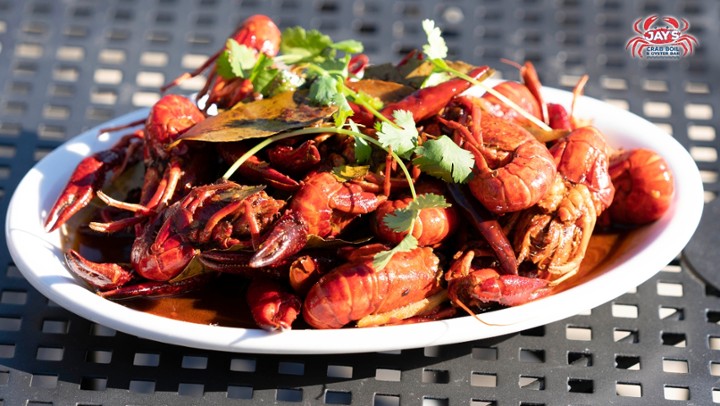 Jay’s Flaming Pepper Crawfish