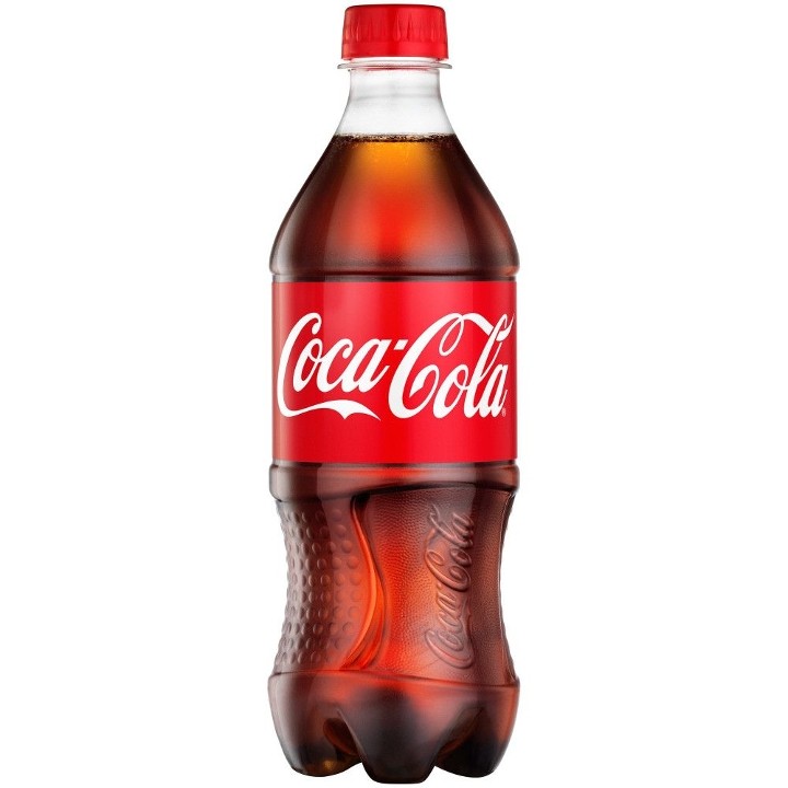20oz Coke Plastic Bottle
