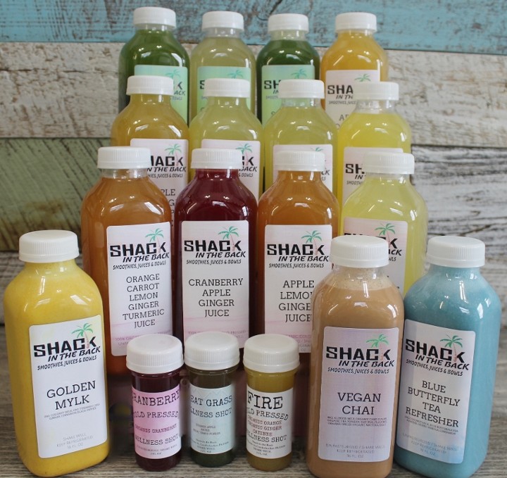 3 Day Organic Cold Pressed Cleanse