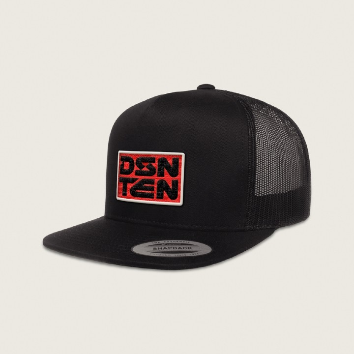 DSN TEN Hat • Black Trucker