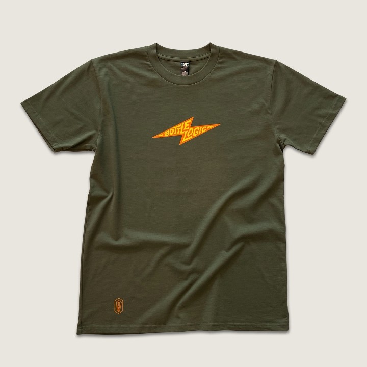 T-Shirt • Bolt Logo • Olive Drab
