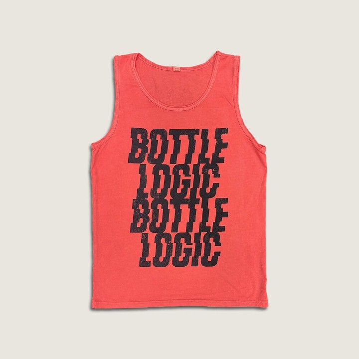 Tank Top • Red Fractured Type • Unisex Cut