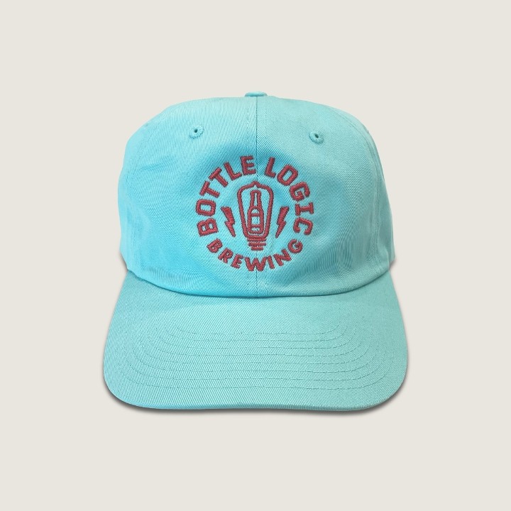 "Dad" Hat • Turquoise/Maroon