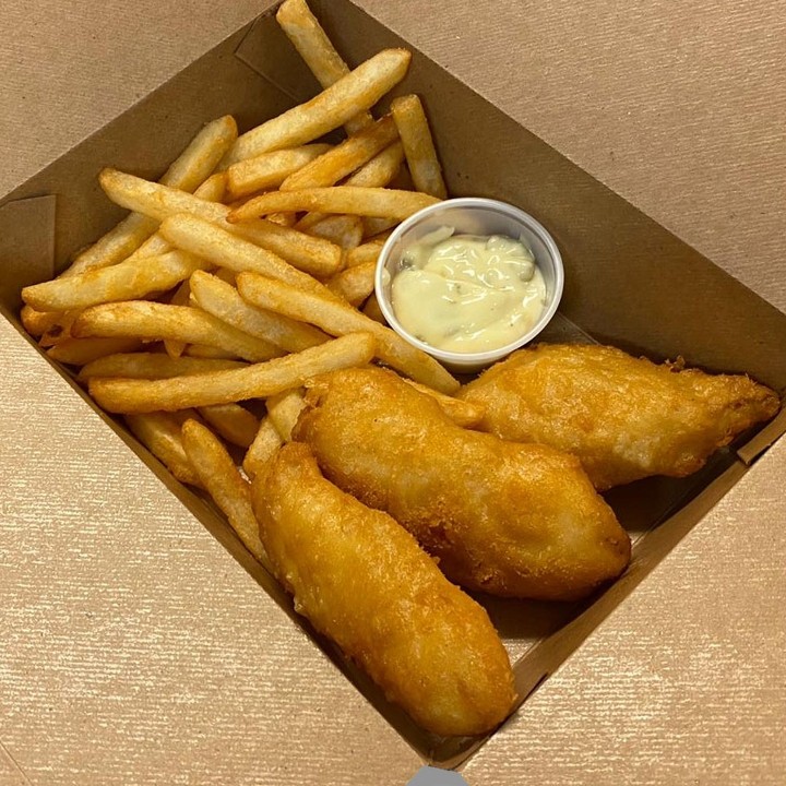 Fish and Chips (3 pc)