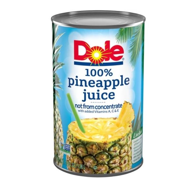 Pineapple juice (can)