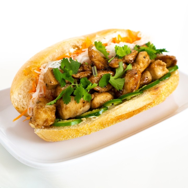 Grilled Chicken Banh Mi