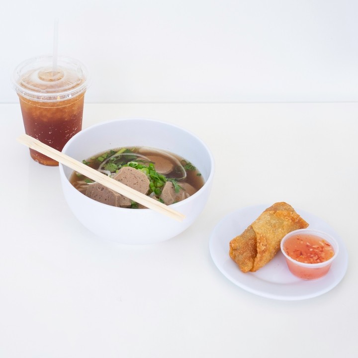 Pho Meatballs Lunch