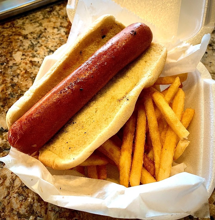 Kids Hot Dog \w Fries