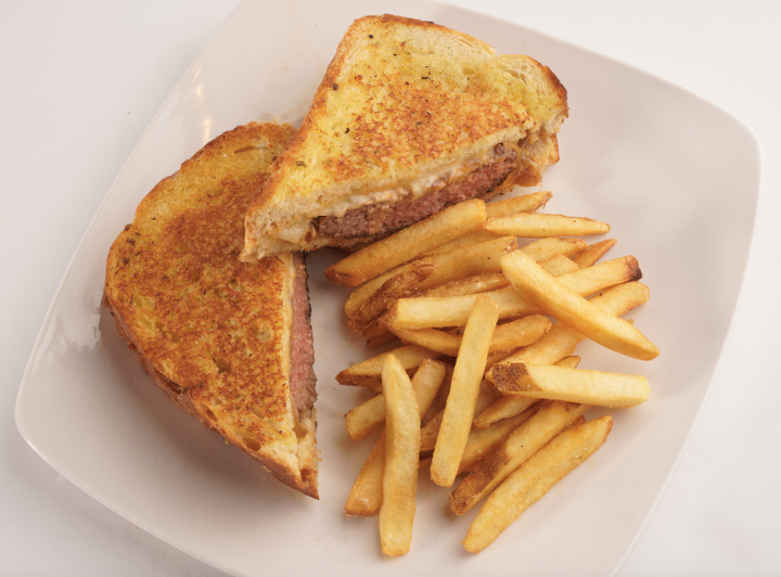 Wildcat Parmesan Patty Melt