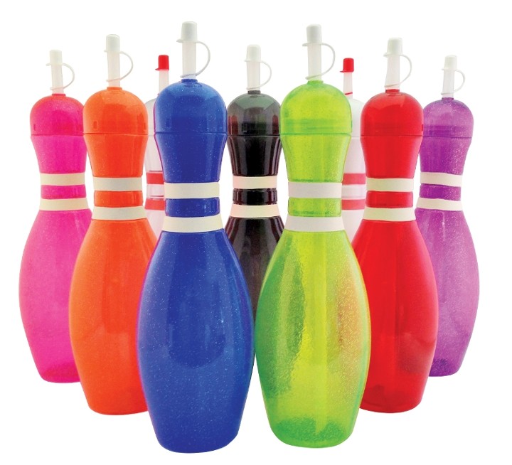 Sipper Pin Sport Bottle with Soda