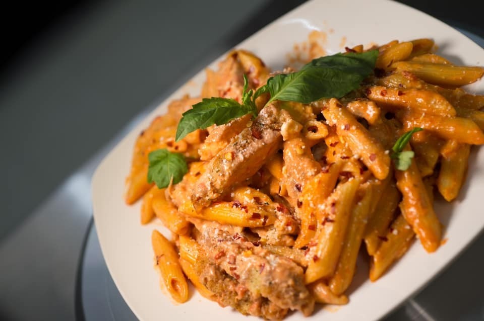 Spicy Penne pasta