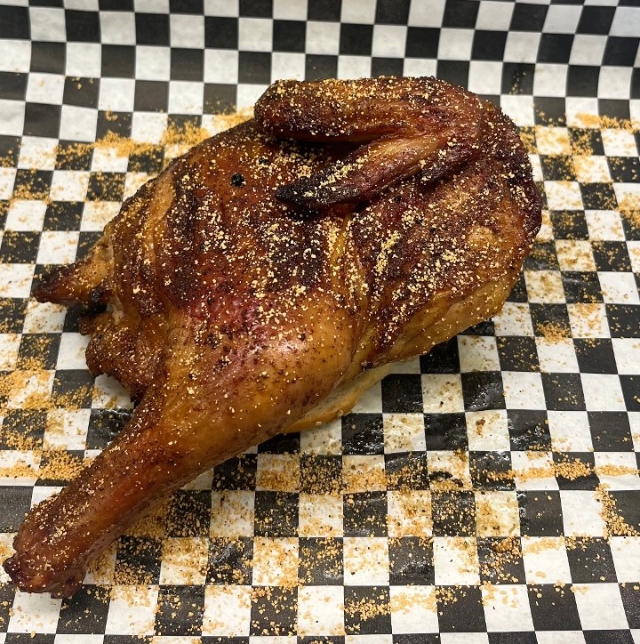 Half Chicken (seasoned/smoked) 