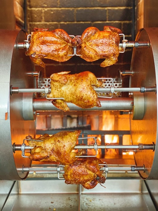 Wood-Fire Rotisserie Chicken