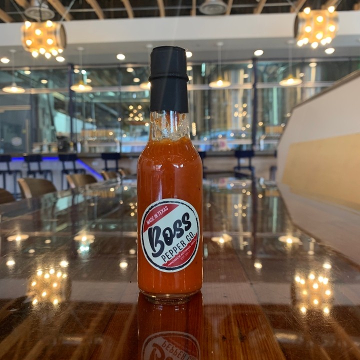 Boss Hot Sauce Bottle