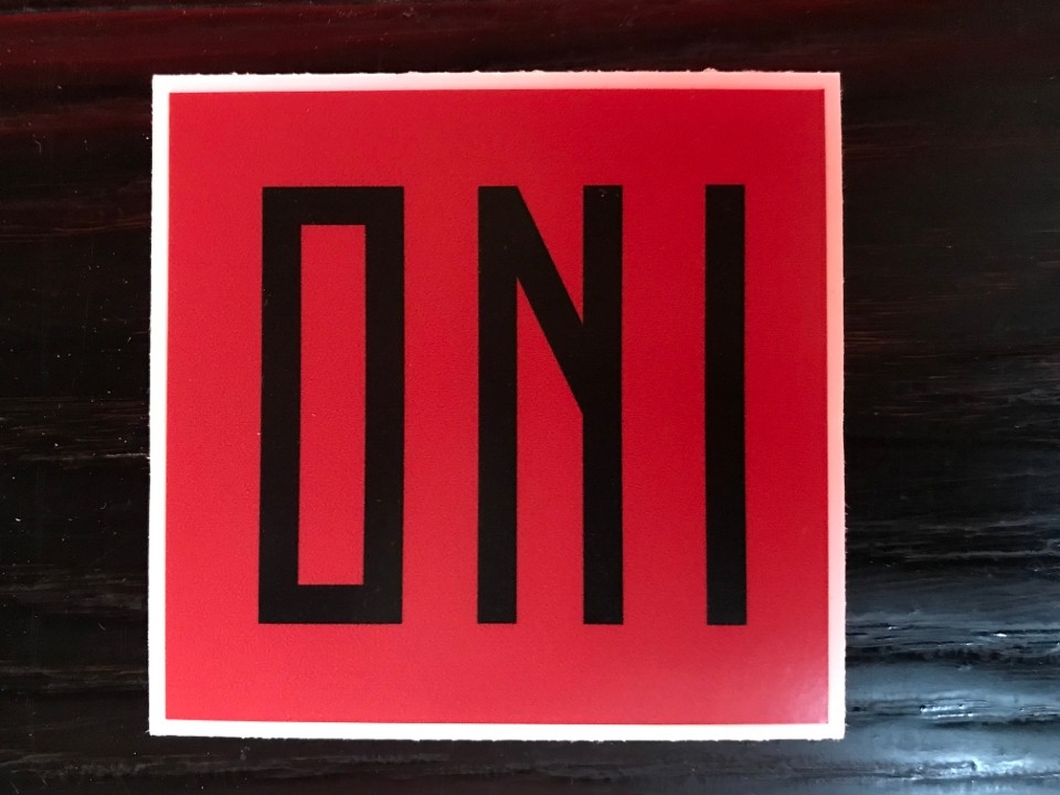 Oni Logo Sticker