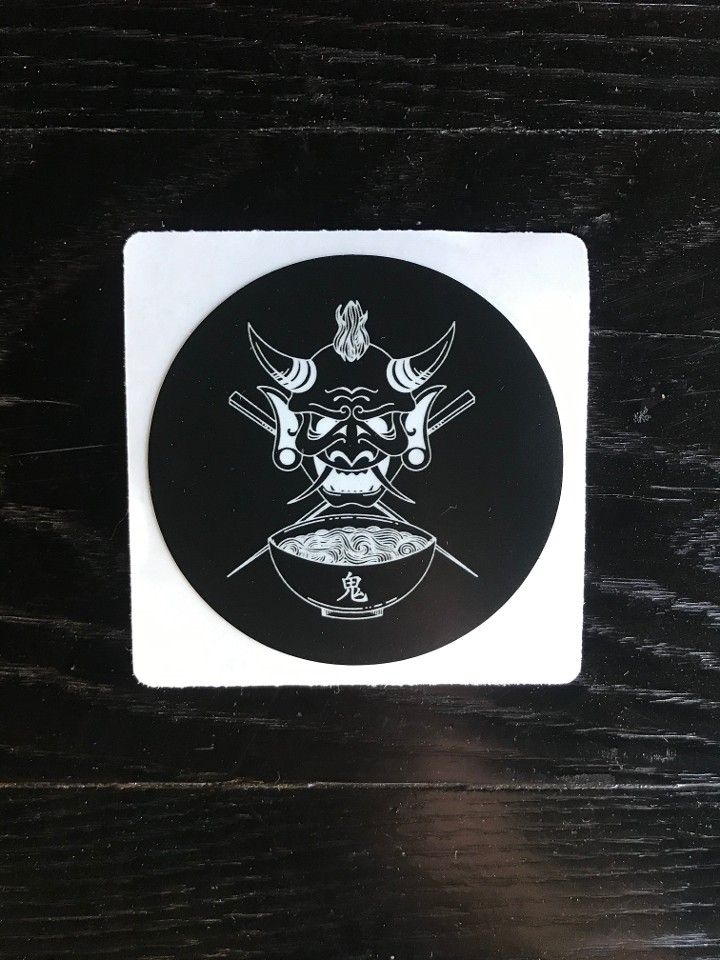 Oni Demon Sticker
