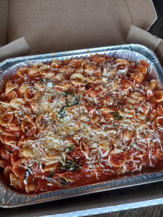 Half Tray - Orecchiette Tomato Basil