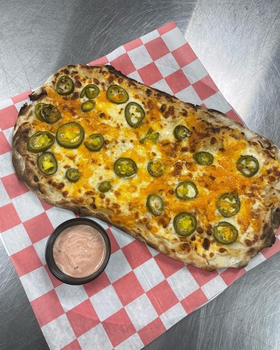 JALAPENO CHEESE FLATBREAD