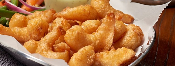 Fried shrimp dinner