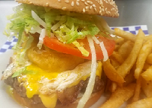 Sunny Side Experience Burger