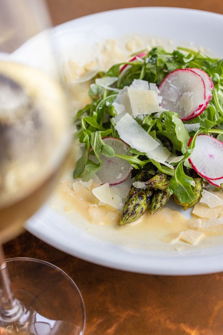 Grilled Asparagus Salad