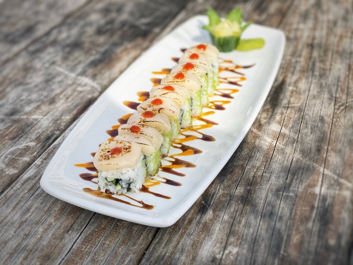 Torched Scallop Roll*